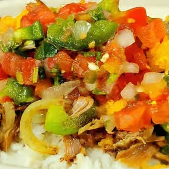 Pork Burrito Bowl.